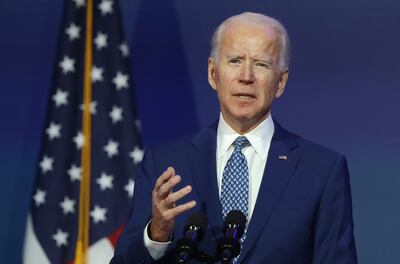 Joe Biden, presidente electo de los Estados Unidos.