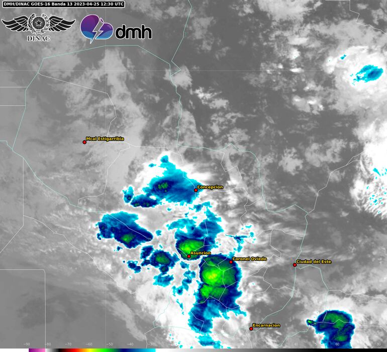 Núcleos de tormentas.