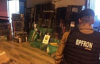 Las mercaderías incautadas quedaron depositadas en sede de la Policía Civil