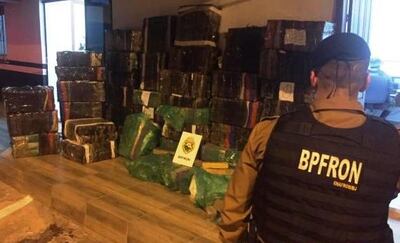 Las mercaderías incautadas quedaron depositadas en sede de la Policía Civil