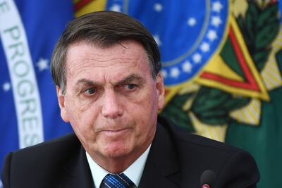 Jair Bolsonaro, presidente de Brasil.