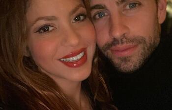 Hermosa pareja, Shakira y Gerard Piqué.