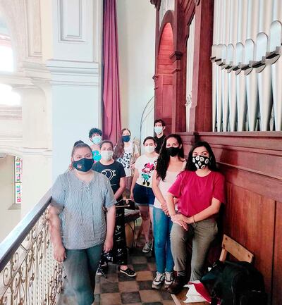 El grupo de músicos que se presentará este 25 de diciembre para celebrar la Navidad. El acceso a este concierto será libre y gratuito hasta agotar la capacidad atendiendo a las medidas sanitarias, pero también se transmitirá vía streaming.