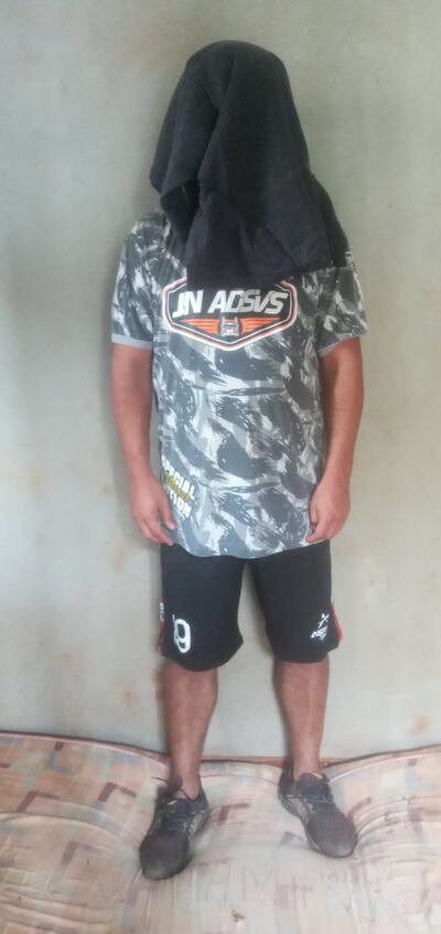 Thiago Alexandro Zocche, detenido.