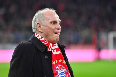 Uli Hoeness, del Bayern Munich.