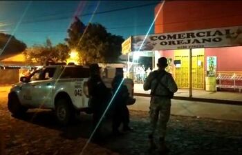 Sitio donde fue asesinado Arlindo Icassatti.