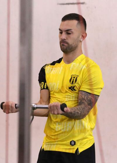 Luis Carlos Fariña se dispone a disputar su cuarto partido seguido en Guaraní.