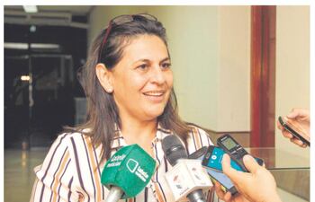 Mirkha Argüello, colorada, actual intendenta de Bella Vista Norte.