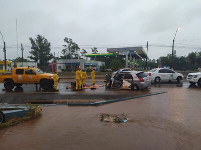 Un joven agente policial perdió la vida esta mañana en Capiatá.