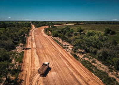 Las lluvias impiden la continuidad de los trabajos por unos días; sin embargo, se anunció un avance del 35% en el total de la obra.