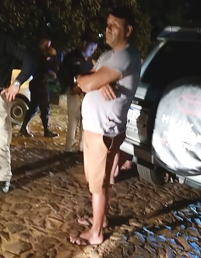 Roque Jacinto González Almirón, alias “Roque Pyguasu”, cayó en San Lorenzo como supuesto líder de la banda de asaltantes.