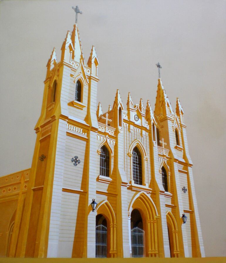 Horacio Guimaraens destacó que una de sus obras más complejas es la de la Catedral de San Lorenzo.