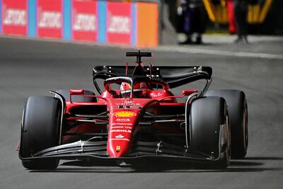 El líder actual del mundial de pilotos de la Fórmula 1, el monegasco Charles Leclerc.