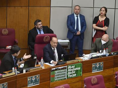 Ultima sesión de la Cámara de Diputados.