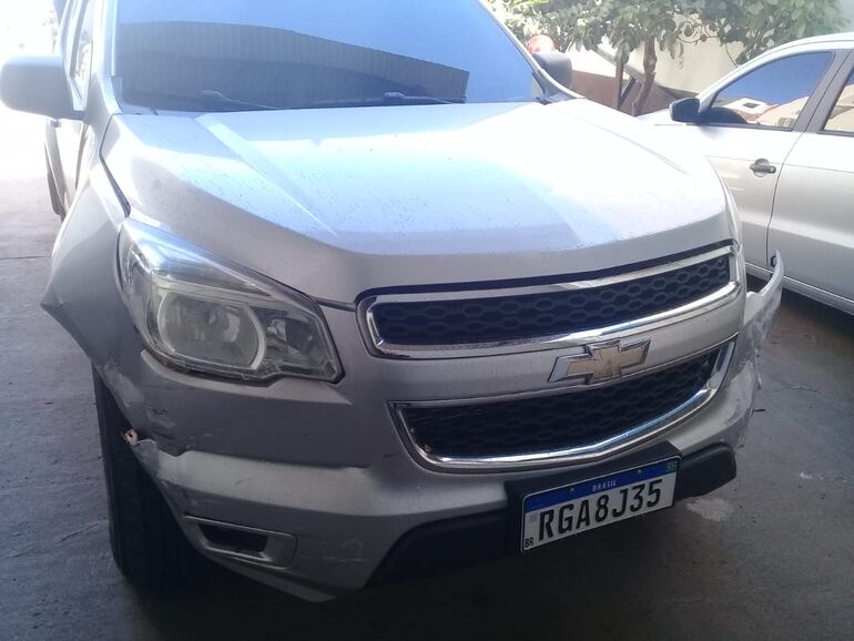 El conductor y la carga quedaron demorados en la base de Investigaciones de Pedro Juan Caballero.