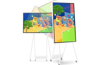 Samsung Flip son pantallas interactivas muy útiles.