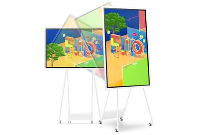 Samsung Flip son pantallas interactivas muy útiles.