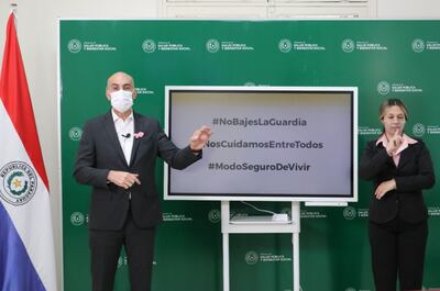 Según el ministro de Salud, Julio Mazzoleni, tras el pico de la semana 36, los números actuales registran descensos de casos, internados y fallecidos, principalmente en las últimas dos semanas.