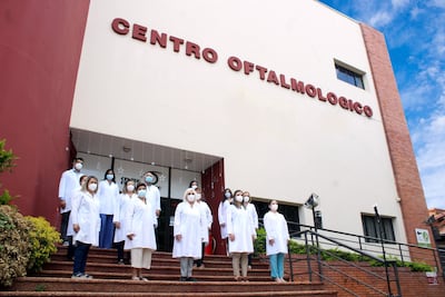 El Centro Oftalmológico de Diagnóstico y Tratamiento SA se encuentra ubicado sobre la avenida Brasilia 1155 entre Concordia y Florida.