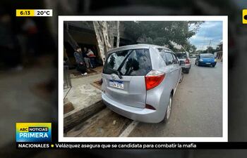 Vehículo recuperado tenía orden de incautación