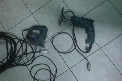 Equipos que fueron encontrados en poder del detenido.