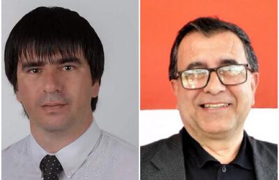 Gustavo Benítez Vázquez y Adelio Zárate Galeano.