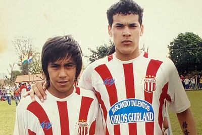 A los 15 y 16 años, Ángel Cardozo Lucena y Gustavo Gómez ya se juntaron en el 31 de Julio, de Misiones.