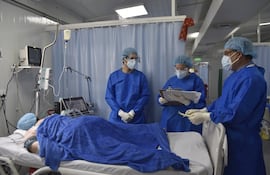 Hay 22 pacientes críticos por covid en la sala de UTI del Ineram.