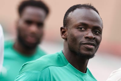 Sadio Mané, 29 años, capitán de la selección de Senegal.