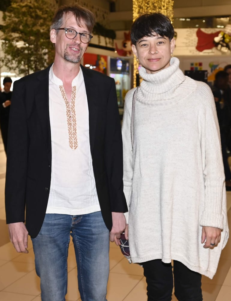Jens Rüter y Gabriela Diyck.