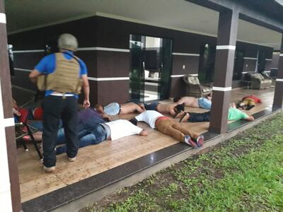 El 10 de octubre de 2018, Samura fue detenido por la Senad en su estancia de Bella Vista Norte, junto a una decena de sus socios de la banda criminal.