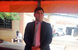 Christian David González, falso abogado detenido por la Policía.