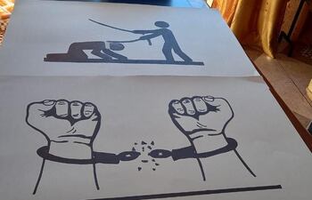 Uno de los 50 cuadros que se podrán observar este jueves en Santa Rosa, Misiones