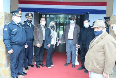 El ministro del Interior Euclides Acevedo habilito una oficina Regional de Lucha contra el Abigeato en Isla Pucú, Cordillera