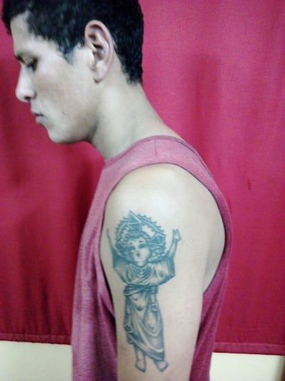 Favio Medina, detenido.