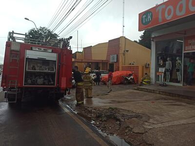 Afortunadamente el incendio fue rápidamente controlado.
