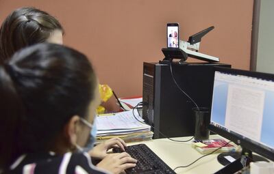 La audiencia de revisión de medidas cautelares se realizó a través de medios telemáticos.