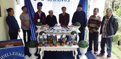 Solo con el núcleo. Los 100 años encontraron a doña Guillermina en medio de la pandemia por covid-19.