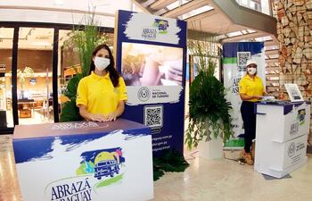 La Senatur relanzó la campaña “Abrazá Asunción” y puso a disposición del público un código QR para ver las opciones.