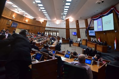 Sesión extraordinaria de la Cámara de Diputados.