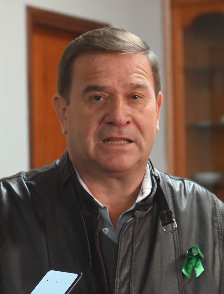 Intendente de Lambaré, Guido González. 