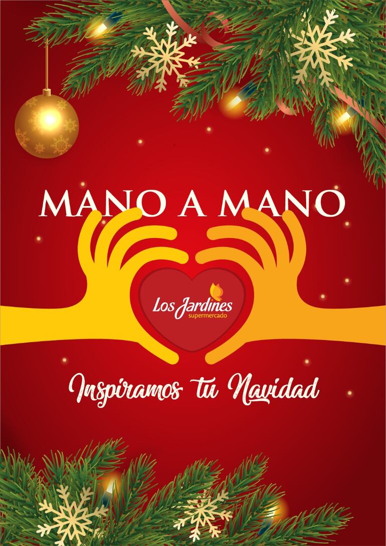 Nuevamente, Los Jardines inspira con su campaña "Mano a mano".