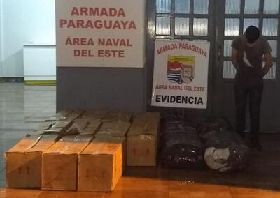 Walter Ruiz Díaz quedó detenido en la Base Naval del Este.