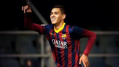 Sanabria llegó a jugar en el filial del Barcelona.