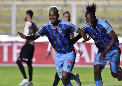El Nacional goleó en el partido de primera fase de Libertadores al Nacional Potosí en La Paz.