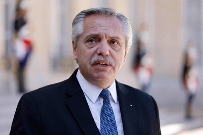Alberto Fernandez, presidente de Argentina.