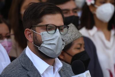 El presidente electo de Chile, Gabriel Boric.
