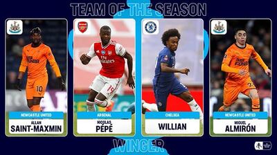 Almirón, en nómina de élite