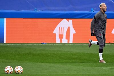 Neymar, jugador del Paris Saint Germain que mañana visita al Real Madrid