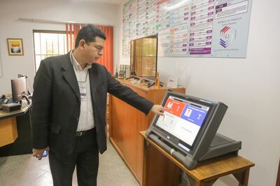 El próximo 31 de octubre el TSJE Auditoría de las pantallas que se desplegarán en la máquina de votación con los datos de los candidatos, con sus respectivas normas de seguridad.